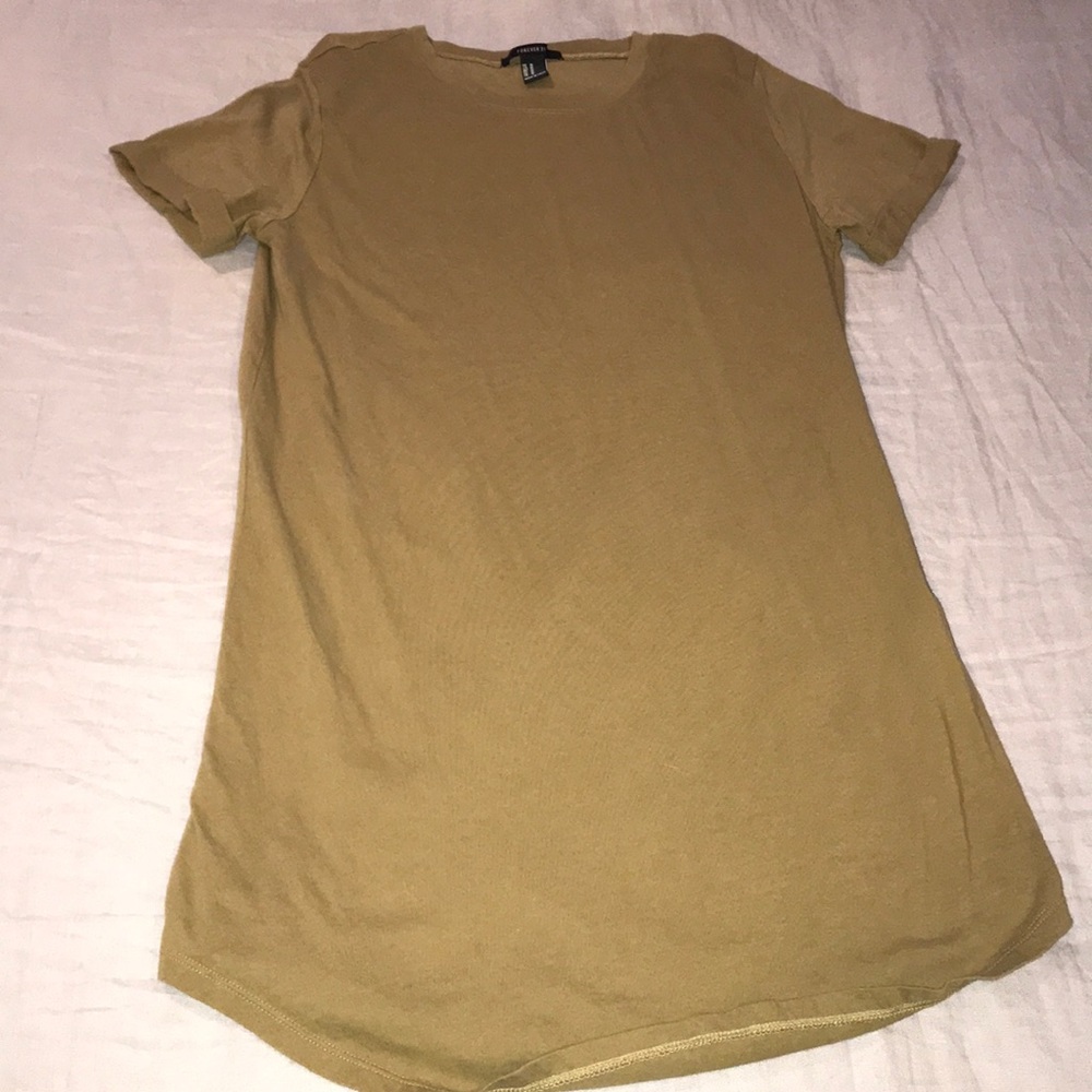 Olive green dress